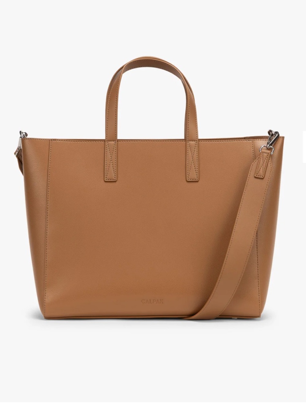 Calpak Haven Tote in Toffee Brown